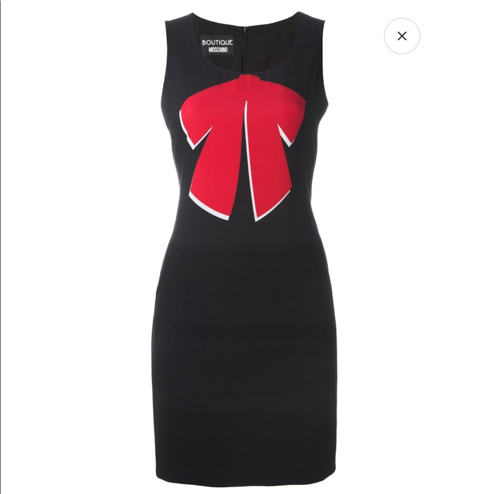 Moschino Boutique Black Bow Dress 💗 HOST PICK 💗